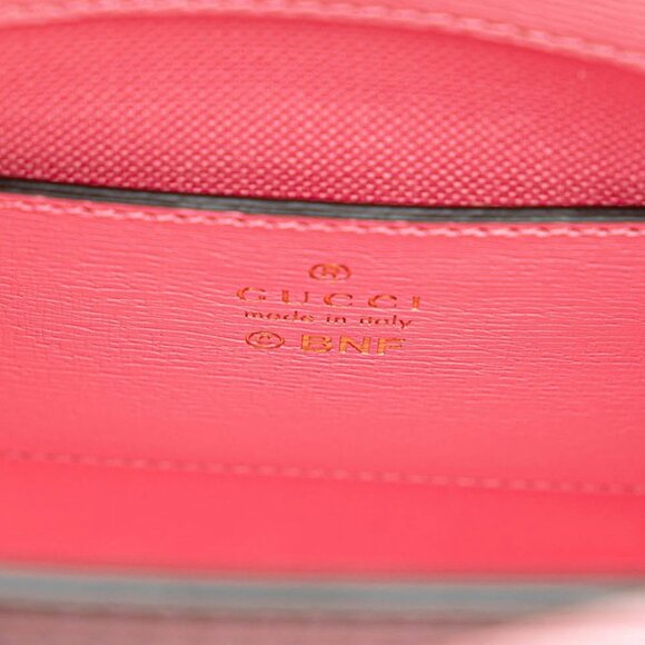 GUCCI Pink Leather Shoulder Bag - Picture 11 of 14